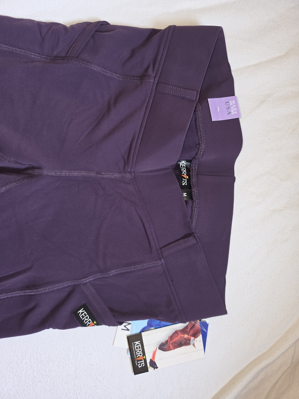 Kerrits Girls' Purple Riding Tights